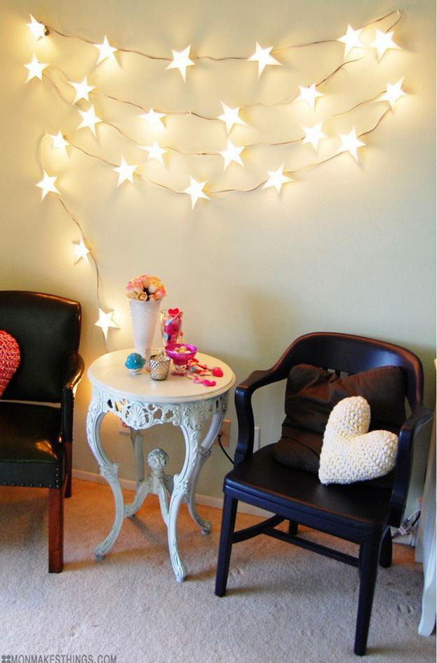 guirnaldas de luces - goma eva