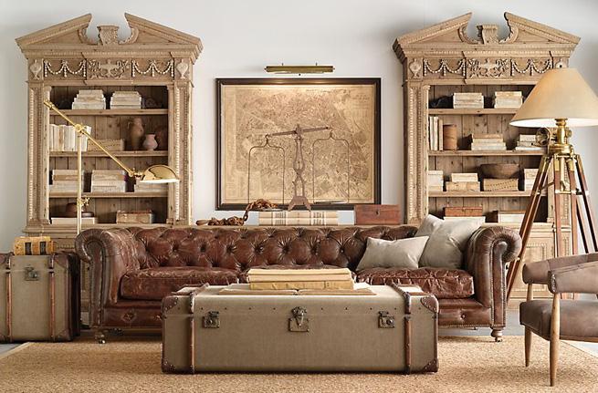 Decoración con baules