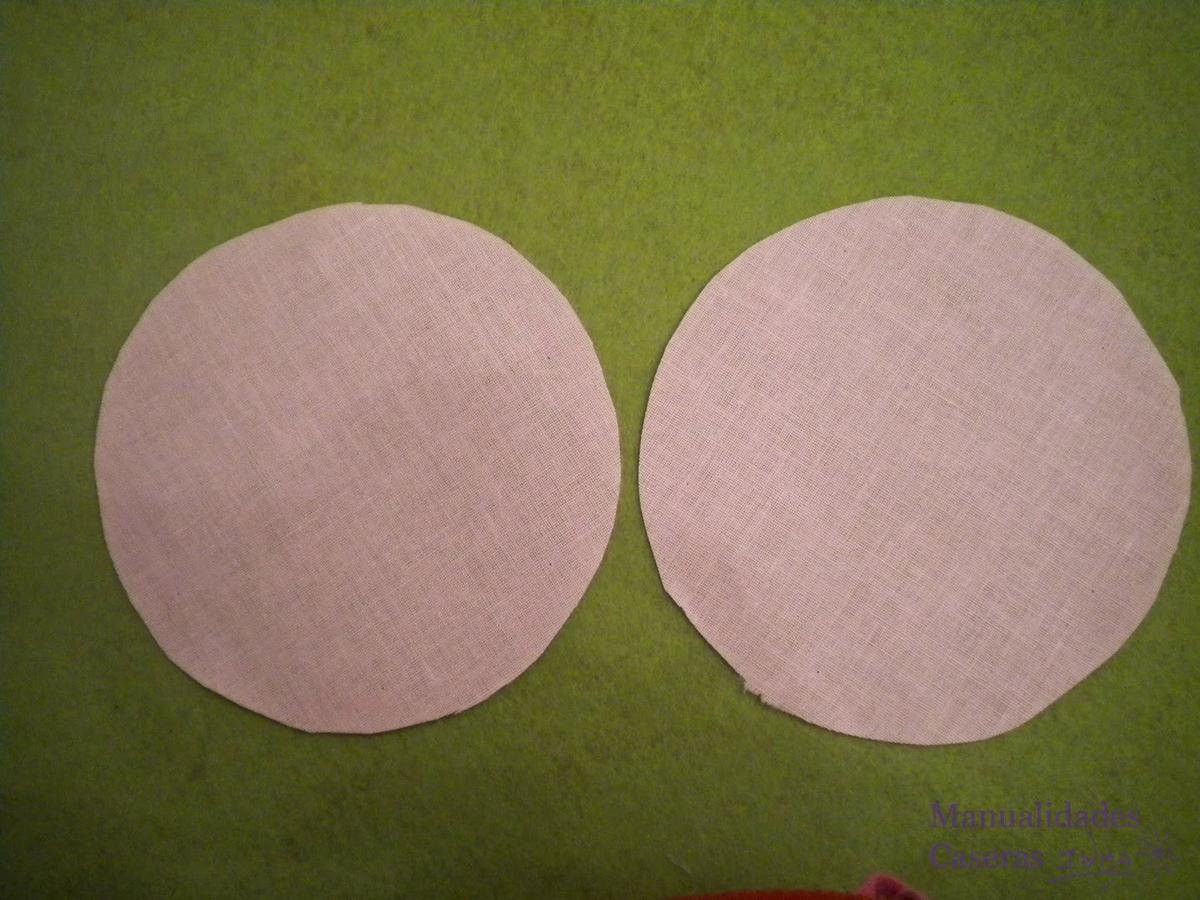 Manualidades Caseras Inma entretela blanca para hacer un estuche auriculares 