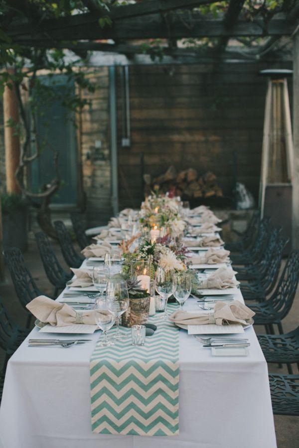 fiesta chevron - Decoración de fiestas en All Lovely Party