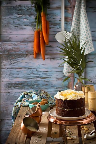 Cómo hacer el auténtico carrot cake. Receta