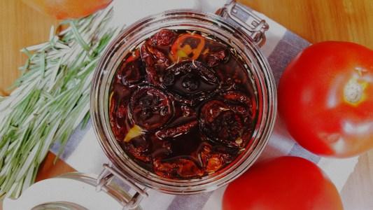 tomates secos en aceite de oliva