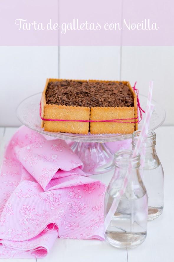 tarta-de-galletas-con-nocilla