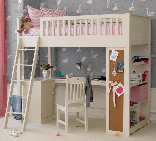 Cuchetas con escritorio, ideales para espacios pequeños