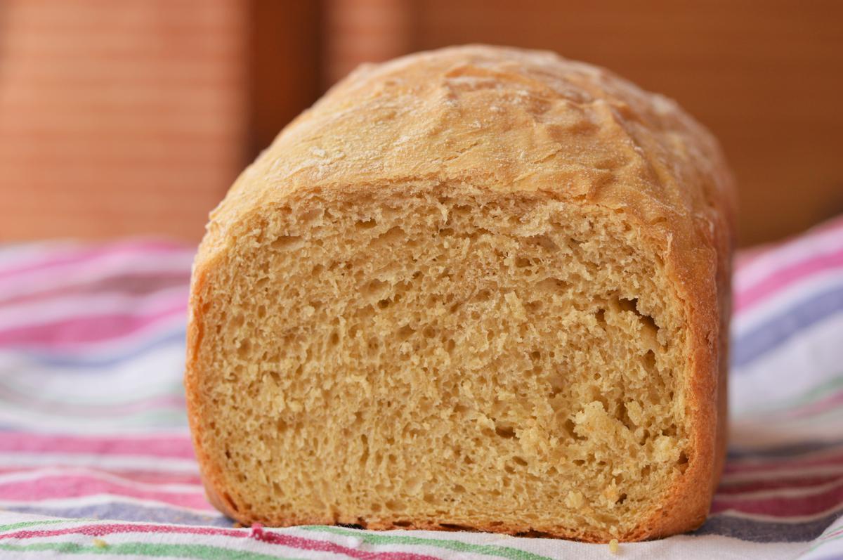 Pan 100% tritordeum en panificadora- El clan de los sin trigo