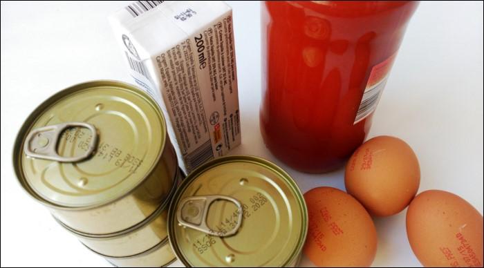 Pastel-frío-de-atún-al-microondas-ingredientes