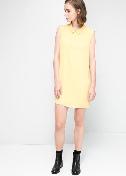 Vestido cuello camisero