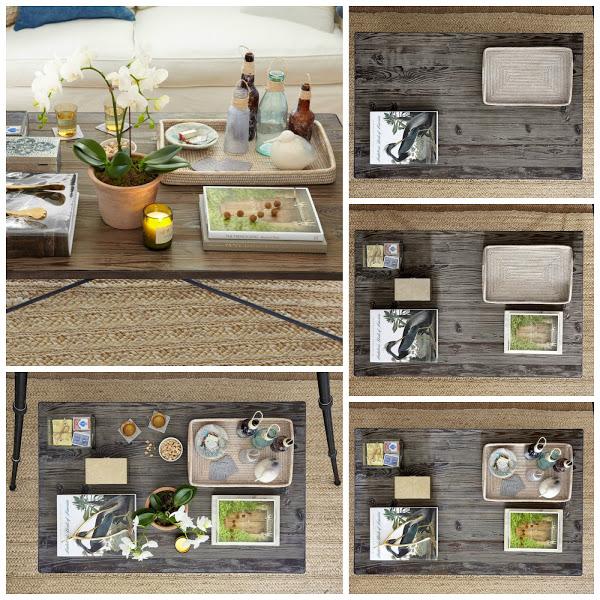 Como organizar la mesa de centro