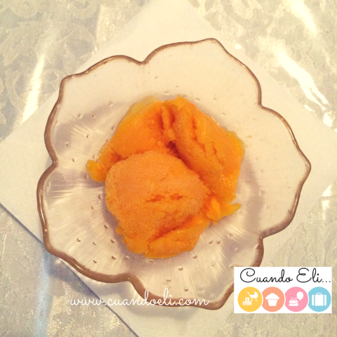 sorbete de mango