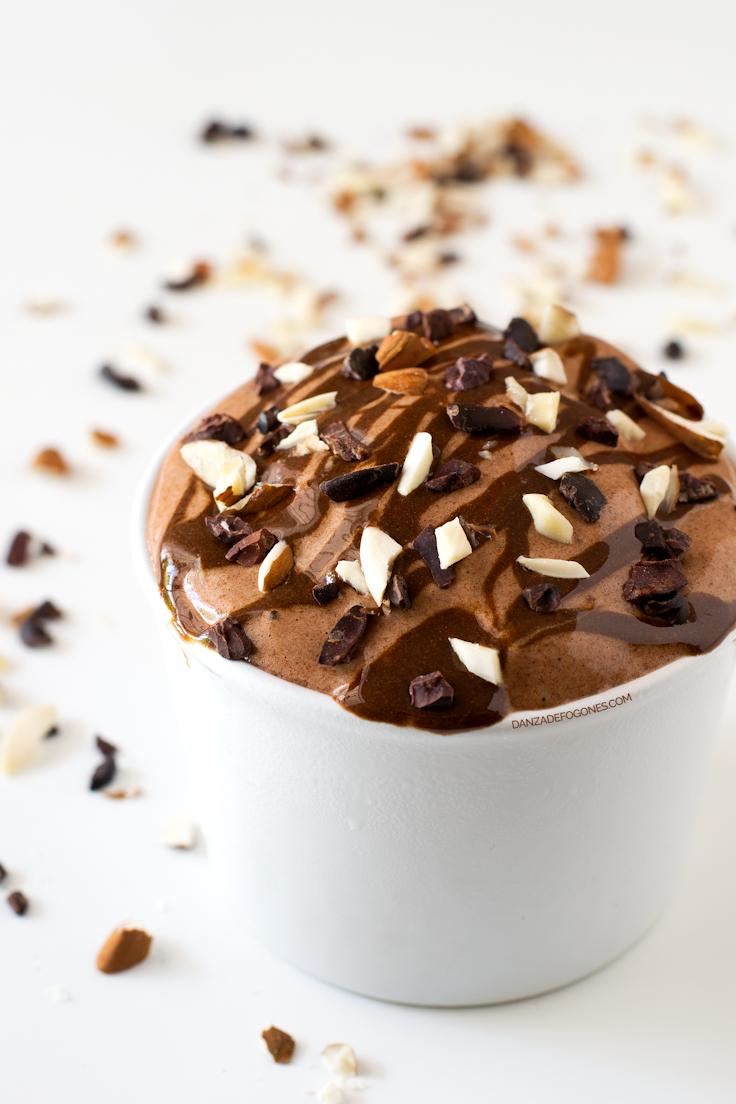 Helado de Chocolate y Plátano (2 Ingredientes)