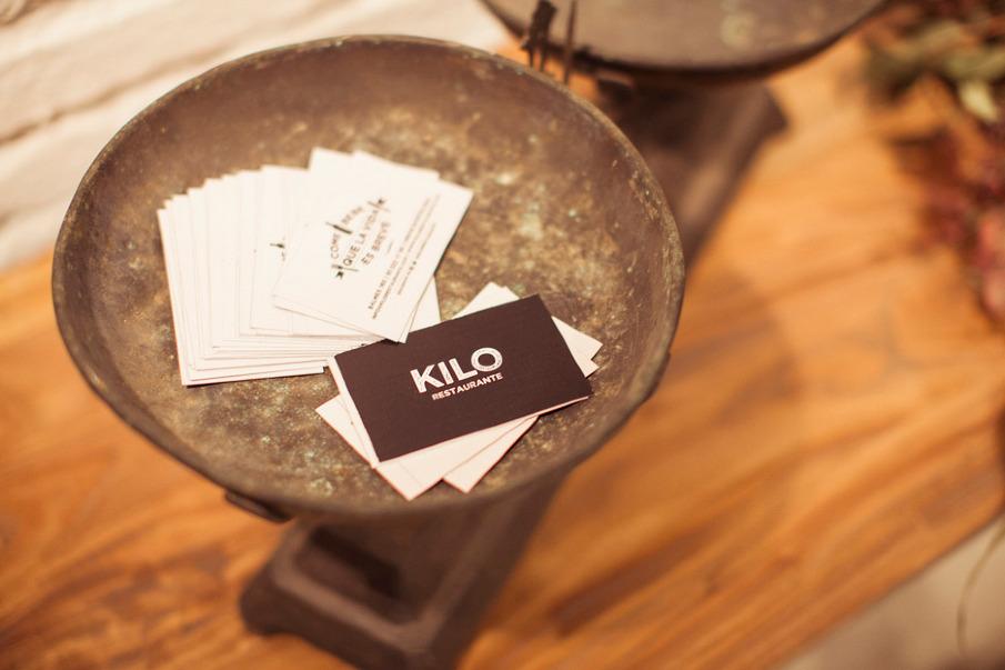 Decoración del Restaurante Kilo; Un precioso espacio de estilo industrial.