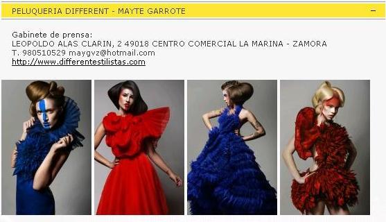 Premios Fígaro 2015 Peluquería Different Mayte Garrote