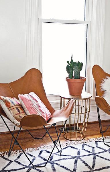 Decorar con silla mariposa