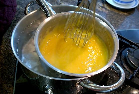 elaboracion Receta Tarta de limón y merengue