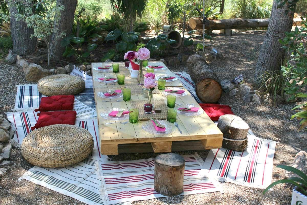 decoración de cumpleaños boho chic - All Lovely Party