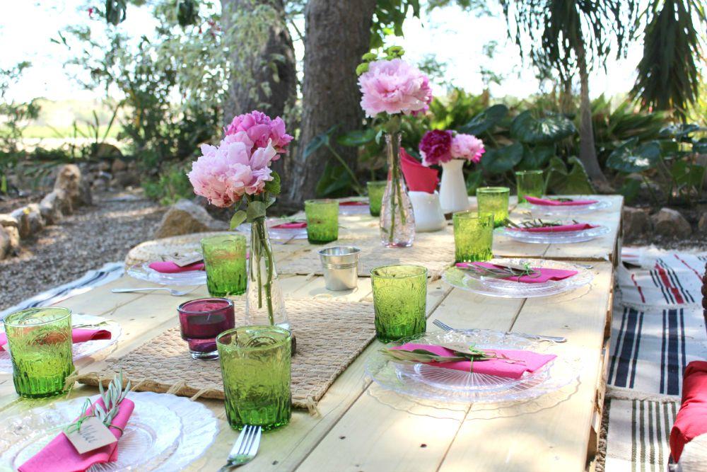 decoración de cumpleaños boho chic - All Lovely Party