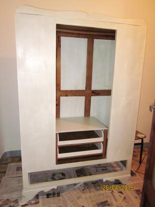 Restaurar un armario antiguo