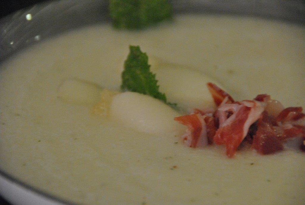 sopa de melón sin lácteos