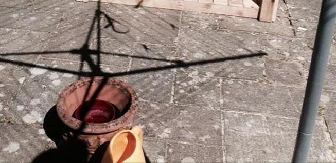 Suelo preparado para poner madera de palets