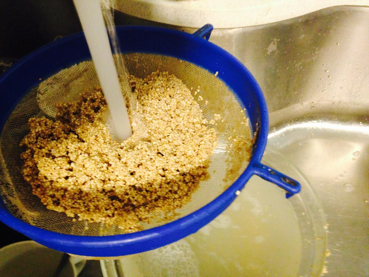 quinoa lavada