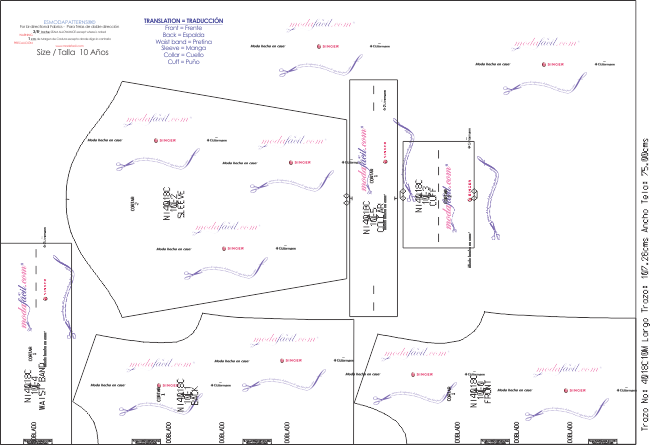 Trazo Conjunto Infantil para Deportes