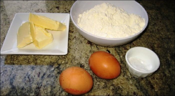 Quiche-de-jamón-y-queso-con-champiñones-ingredientes-masa