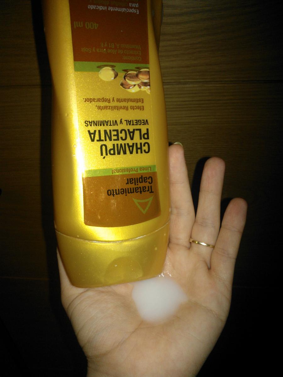 Textura champú placenta vegetal Anfi laboratorios