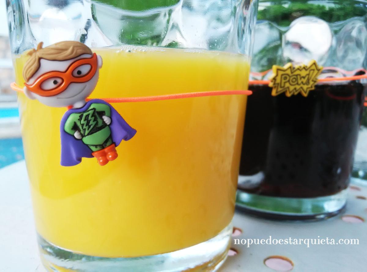 Marcadores para vasos con botones