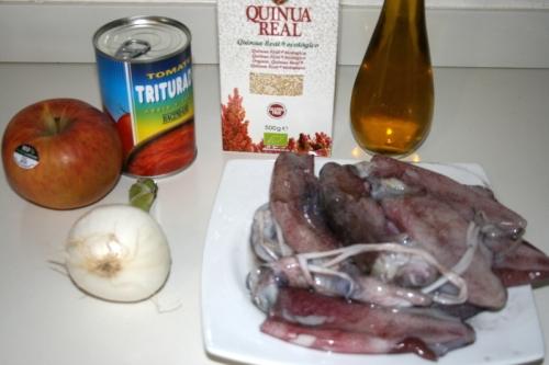 01. Receta fitness con calamares con quinoa