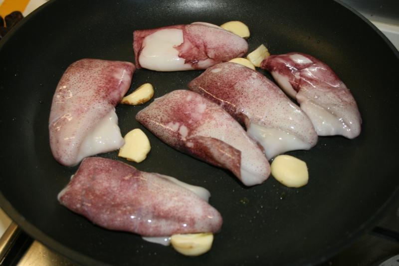 07. Receta fitness calamares a la sarten con ajo en blog de fitness