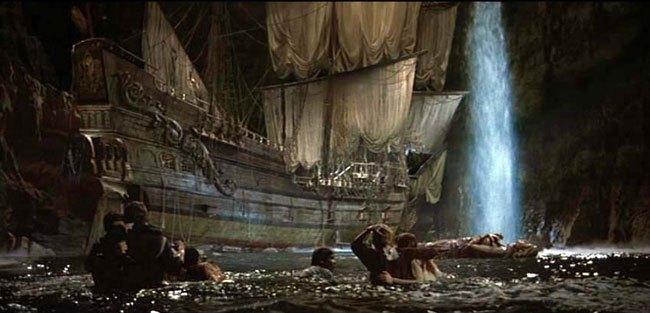 Barco pirato Willy el tuerto Los Gonnies