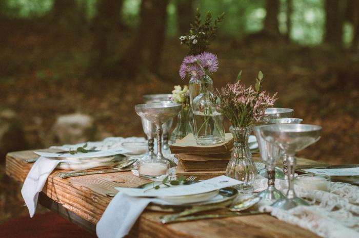 into the wild - decoración de bodas en All Lovely Party
