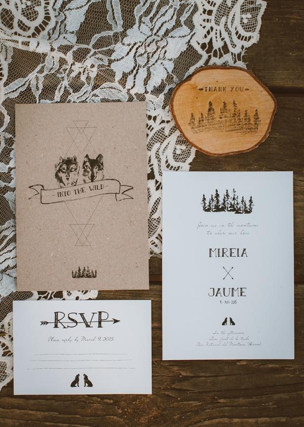 into the wild - decoración de bodas en All Lovely Party