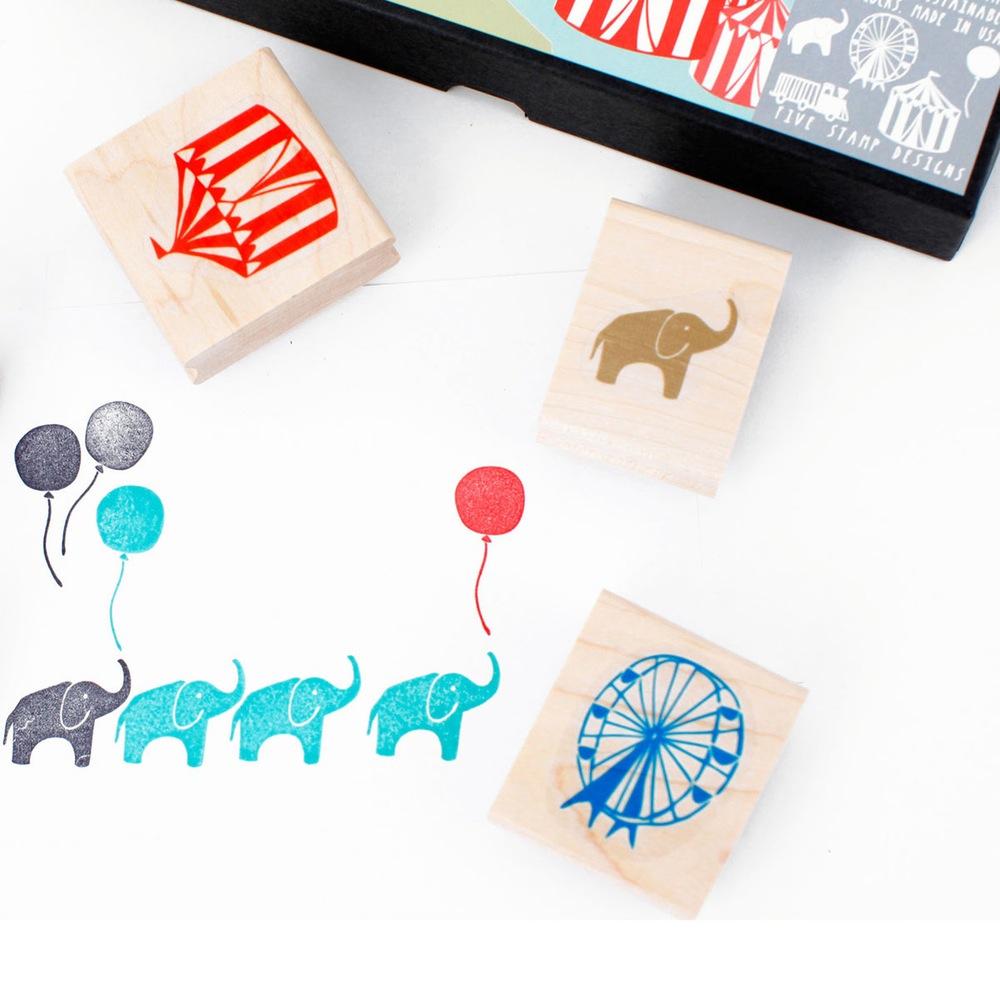 sellos-circo-maow-design-shop