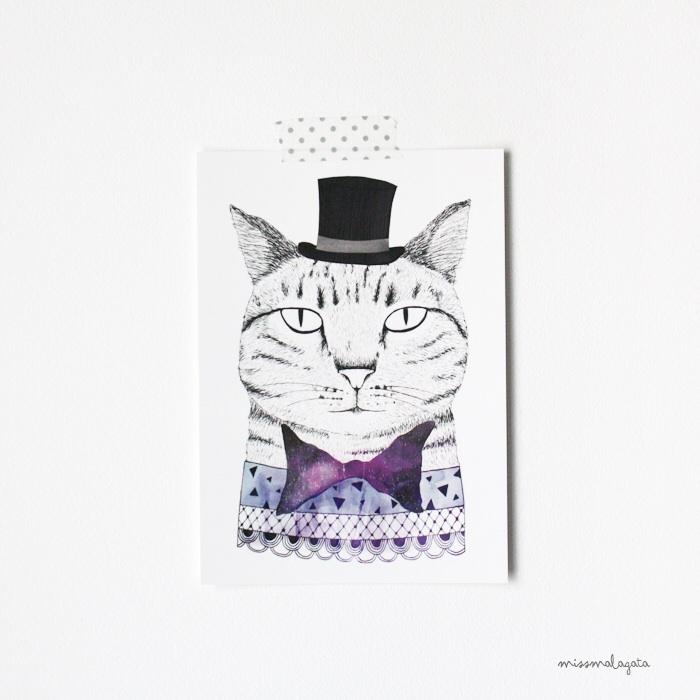 lamina_A4_gato_missmalagata_maowdesign