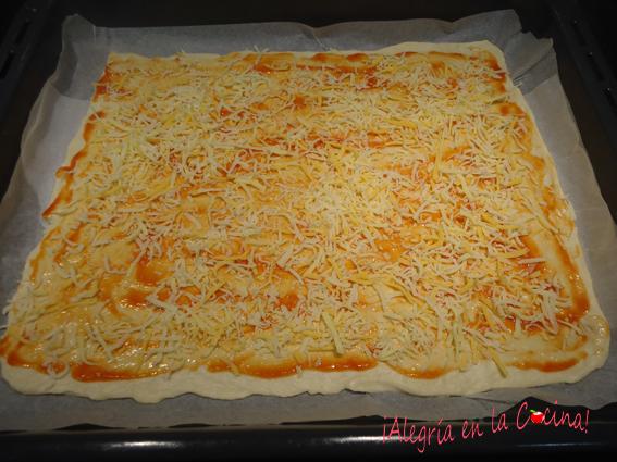 pizza barbacoa casera