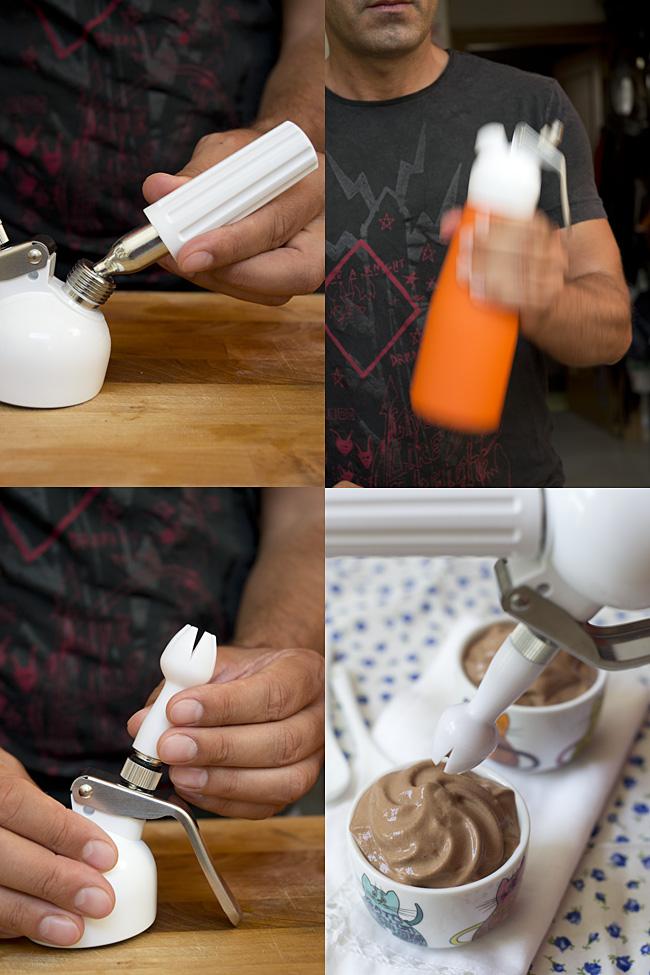 como usar un sifon de cocina paso 1