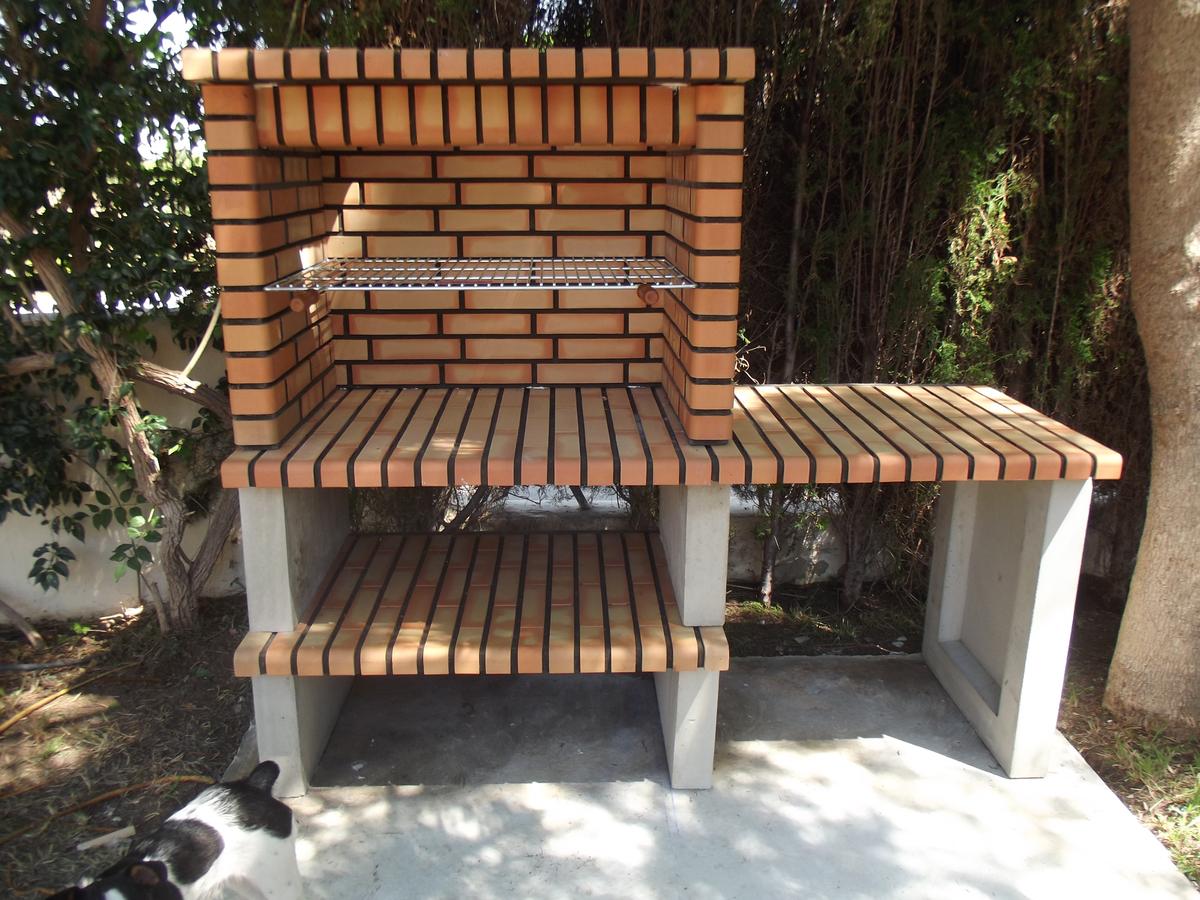 instalación de una barbacoa