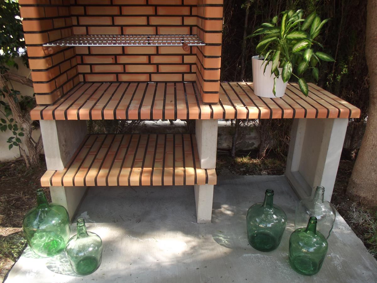 instalación de una barbacoa