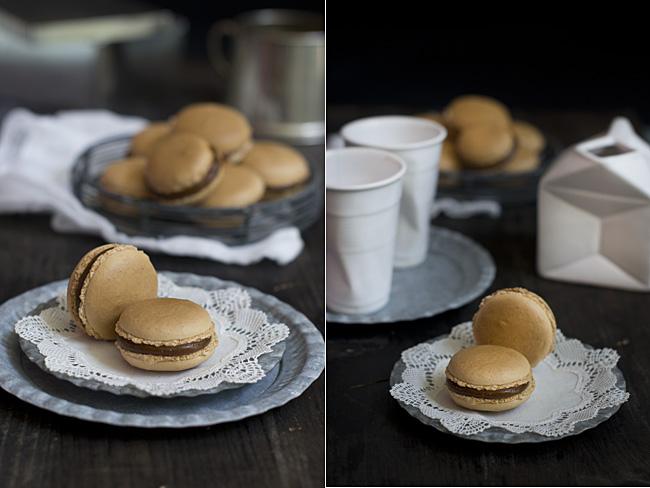 como hacer macarons de caramelo salado