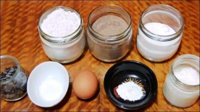 Galletas-de-chocolate-y-yogurt-ingredientes