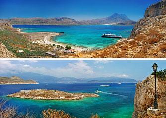 Playa de Balos en Creta