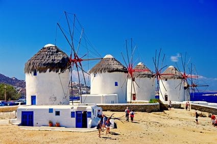 Molinos de Viento de Mykonos © Freesurf - Fotolia.com