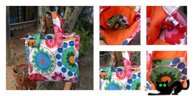 Detalles del bolso playero