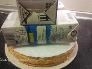 TARTA SALADA RELLENA DE ATÚN, HUEVO Y HORTALIZAS