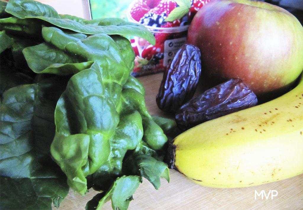 ingredientes batido o smoothie antioxidante