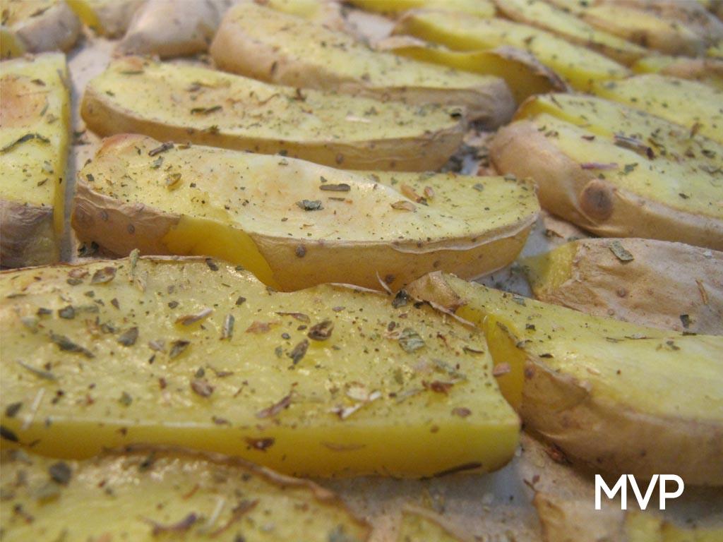 patatas fritas al horno