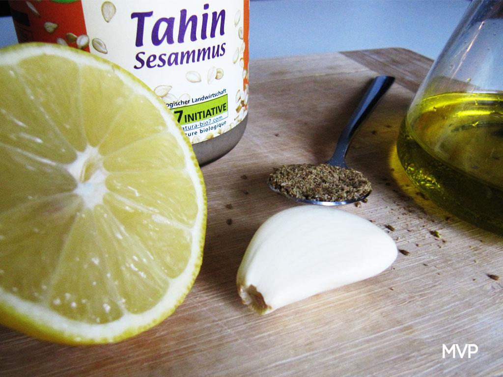 ingredientes receta hummus