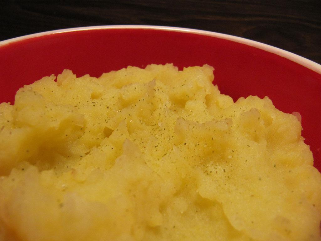 puré de patatas