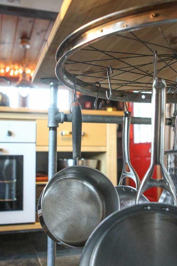 Ideas para reutilizar ruedas de bicicletas